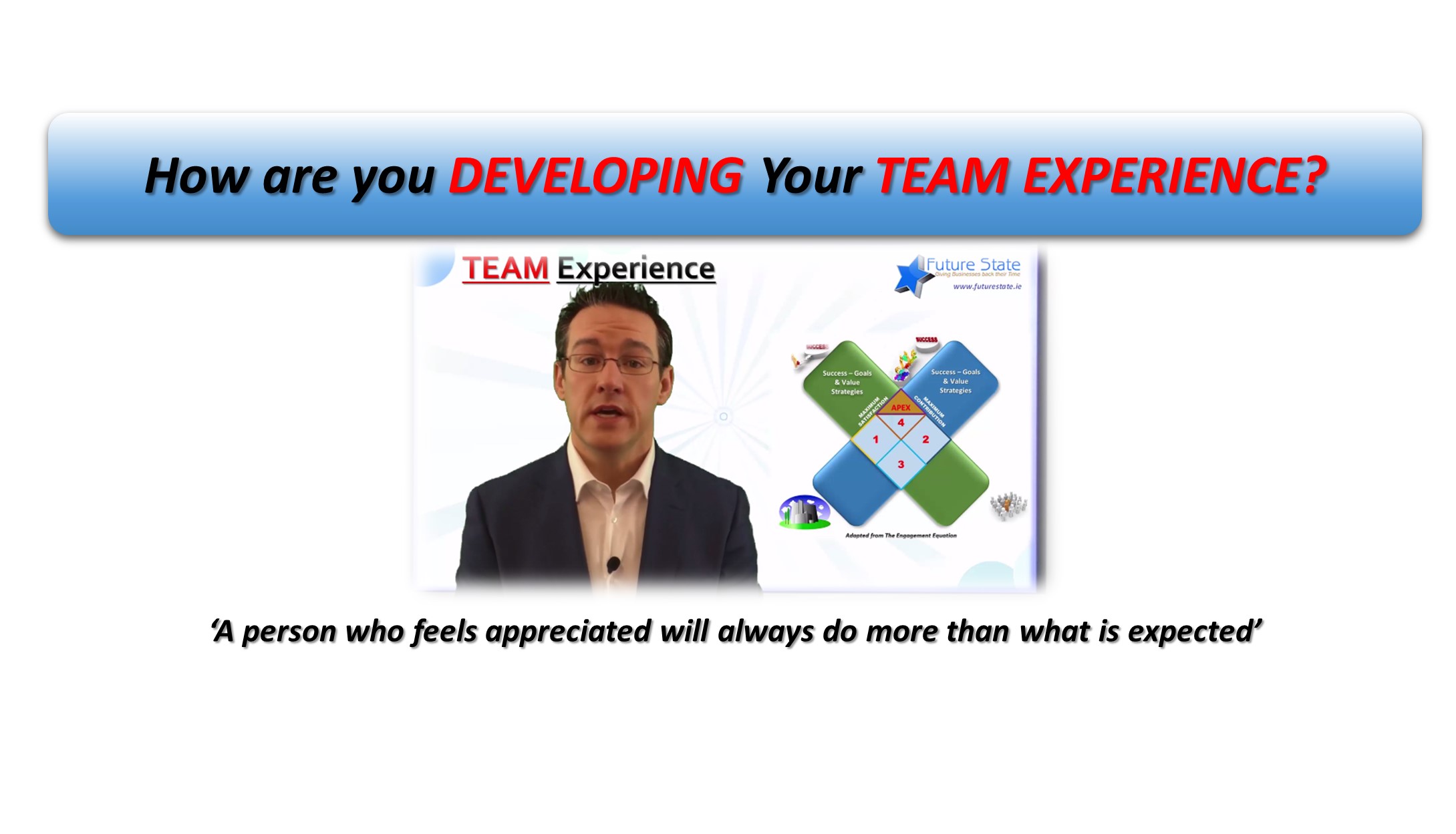 How are YOU Developing YOUR Team Experience?